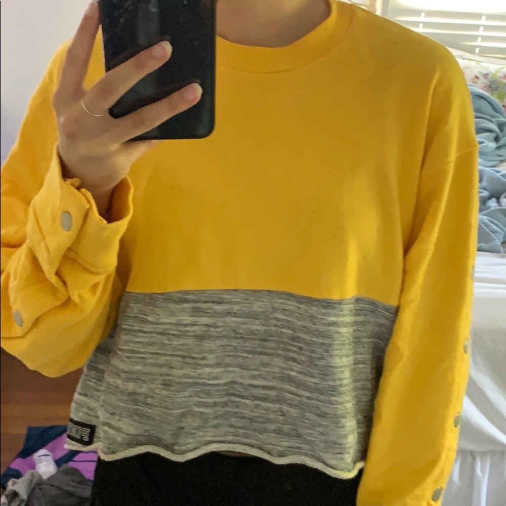 Yellow PINK long sleeve